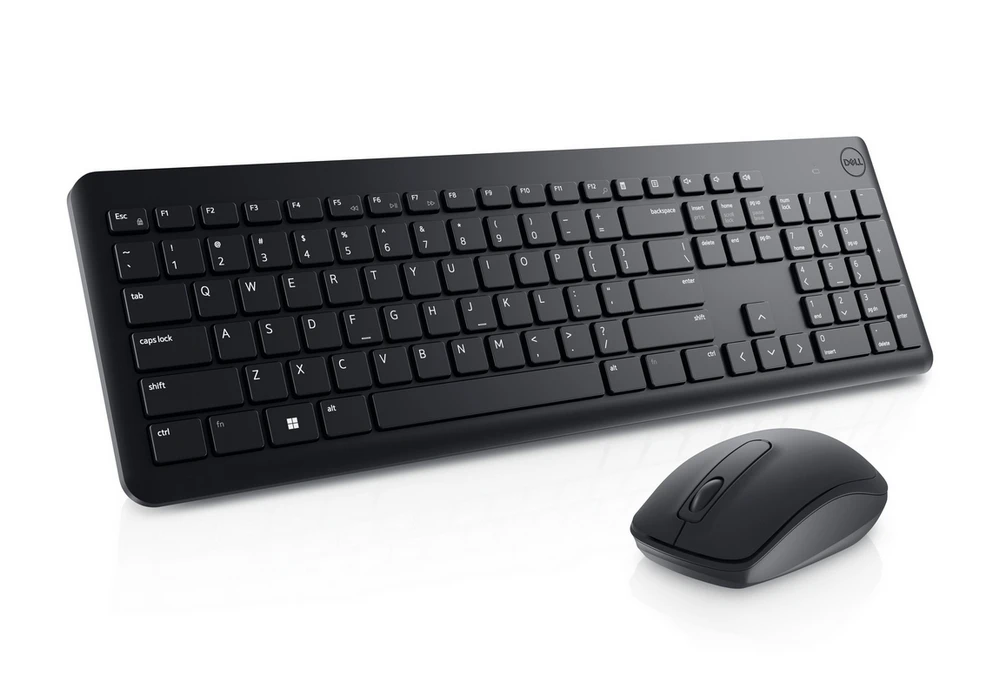 Set tastatură + mouse dell km3322, fără fir, negru 8