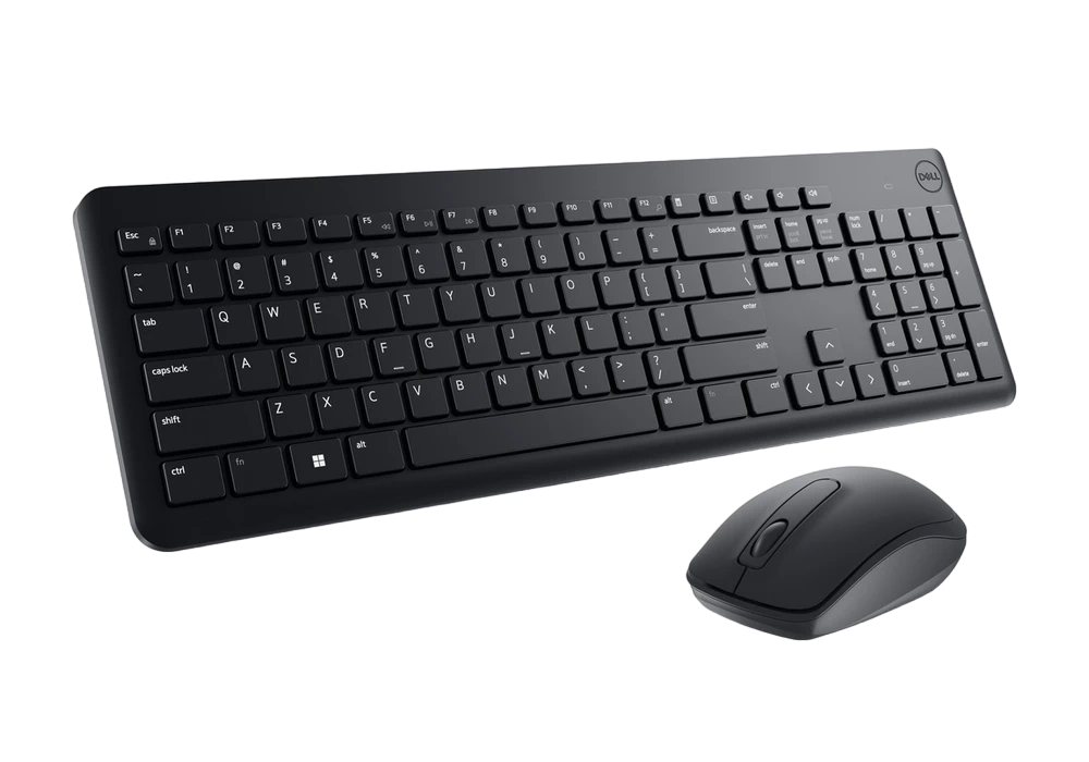 Set tastatură + mouse dell km3322, fără fir, negru 2