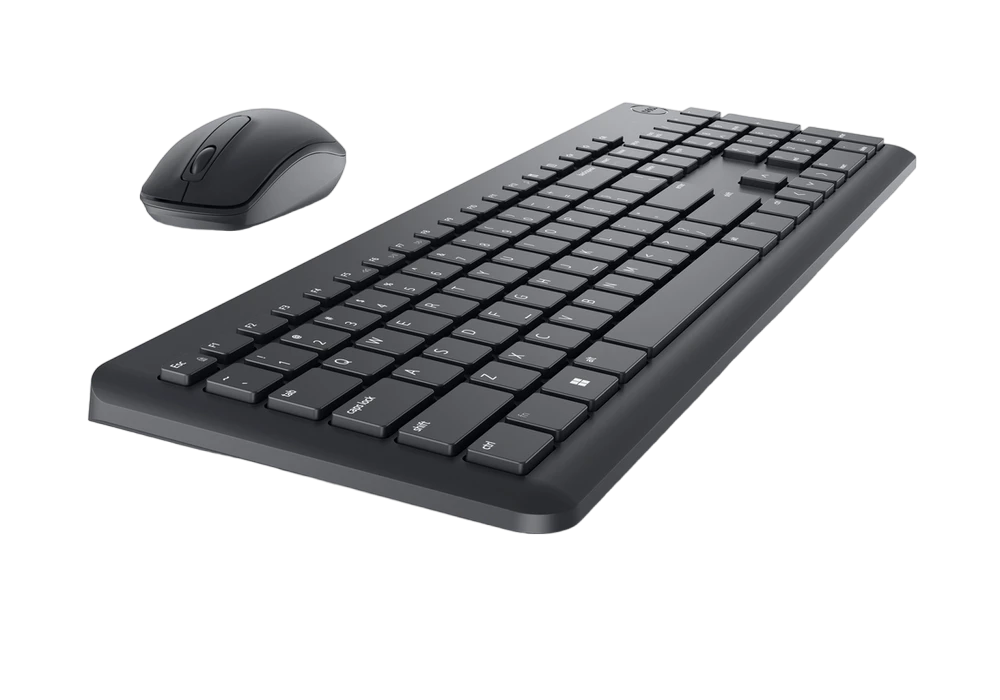 Set tastatură + mouse dell km3322, fără fir, negru 5