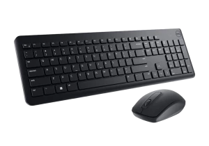 Клавиатура и мышь DELL KM3322, Беспроводное, Чёрный