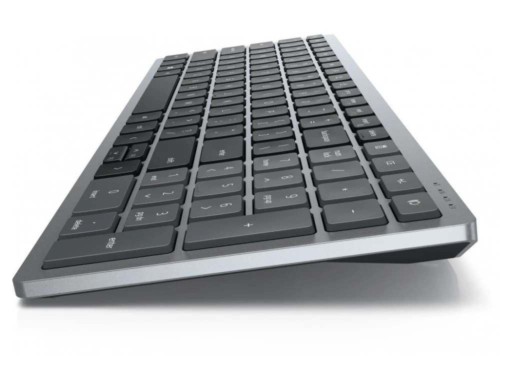 Клавиатура dell kb740, беспроводное, серый 3