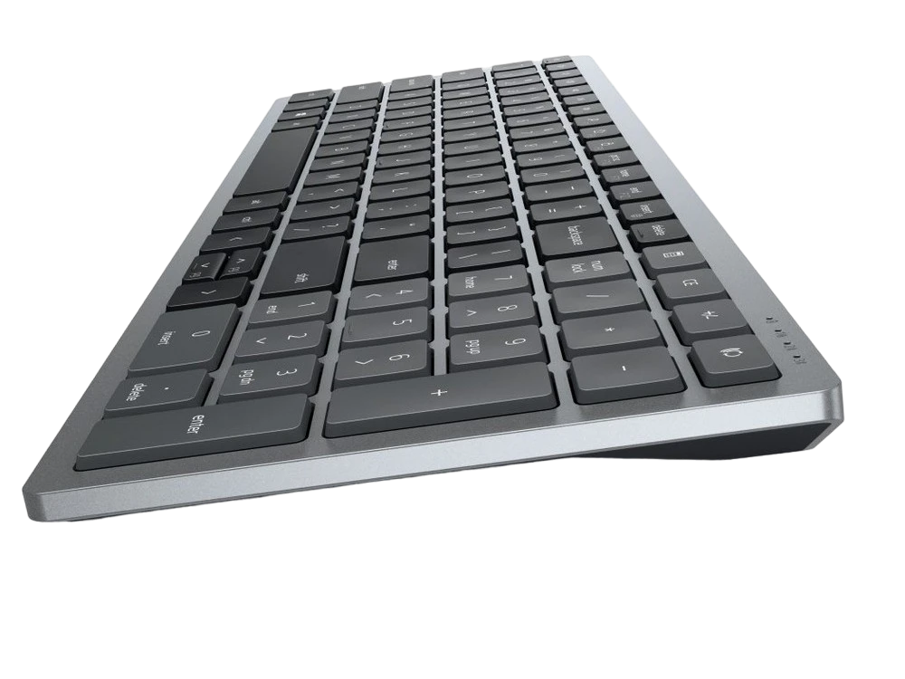 Клавиатура dell kb740, беспроводное, серый 12