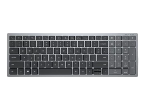 Клавиатура DELL KB740, Беспроводное, Серый
