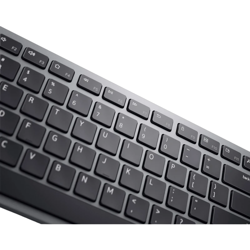 Клавиатура dell kb700, беспроводное, titan gray 6