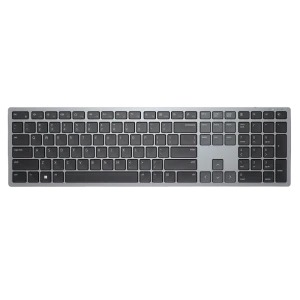 Клавиатура dell kb700, беспроводное, titan gray
