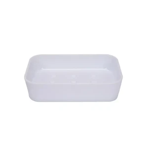 Мыльница cuboid white пластик fala
