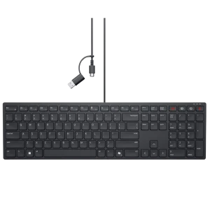 Клавиатура dell kb525c, проводное, чёрный