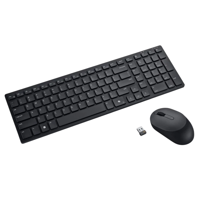 Set tastatură + mouse dell km555, fără fir, negru 3