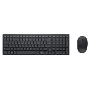 Клавиатура и мышь DELL KM555, Беспроводное, Чёрный