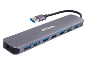 USB-концентратор D-Link DUB-1370/B2A, Серый