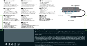 USB-концентратор D-Link DUB-2340, Серый