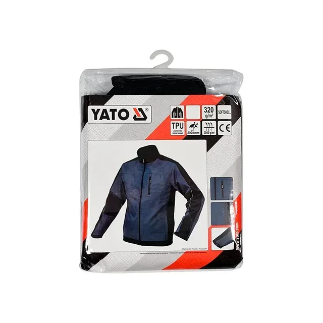Scurtă de lucru yato softshell m negru/sur 2