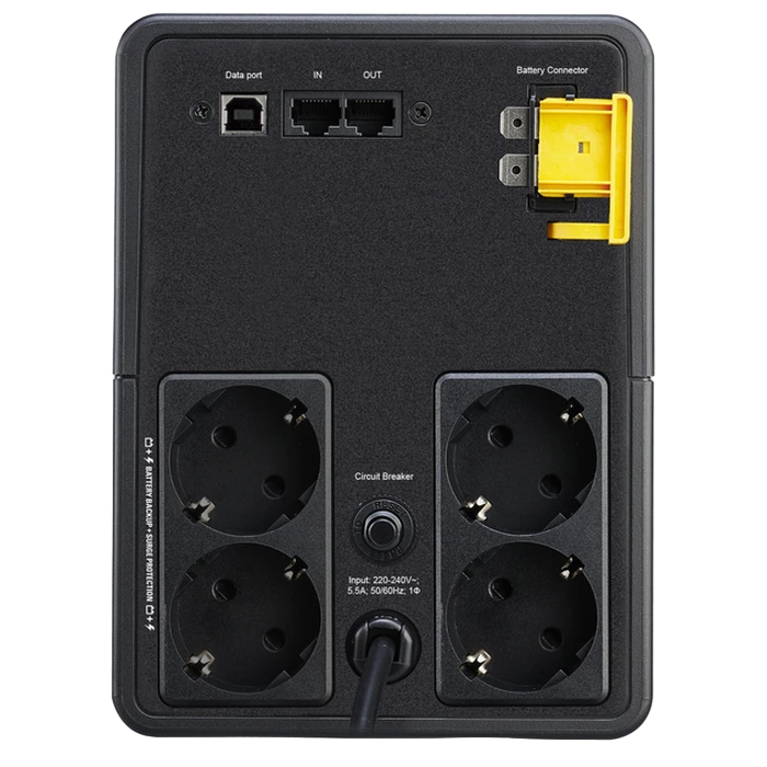 Sursă de alimentare neîntreruptibilă apc back-ups bx1600mi, linear-interactiv, 1600va, turn 5
