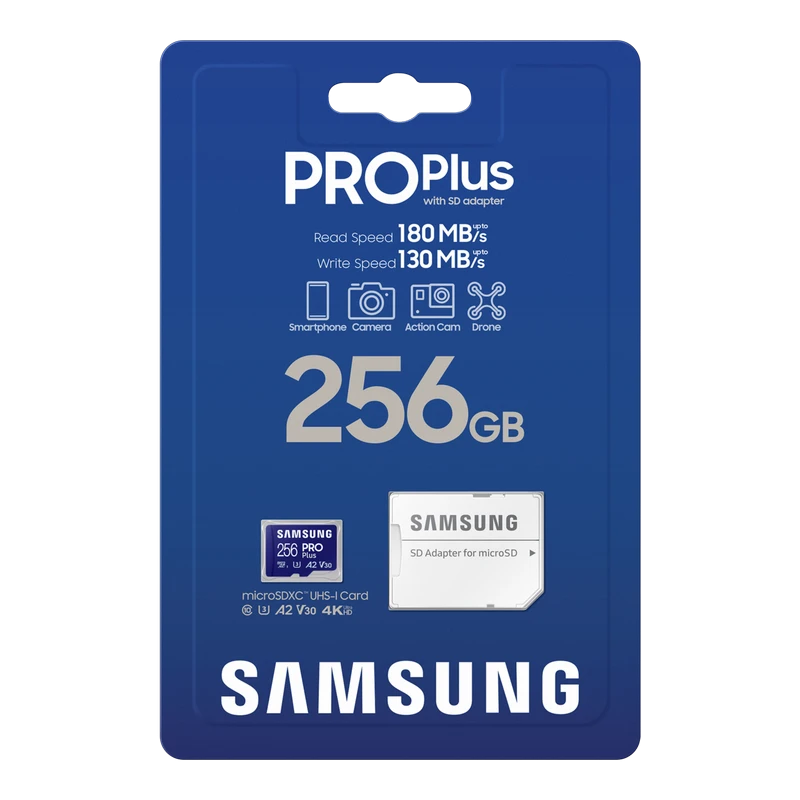 Карта памяти samsung evo plus microsdxc, 256гб (mb-md256sa/eu) 6