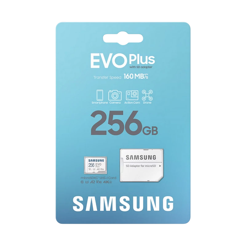 Карта памяти samsung evo plus microsdxc, 256гб (mb-mc256sa/eu) 7