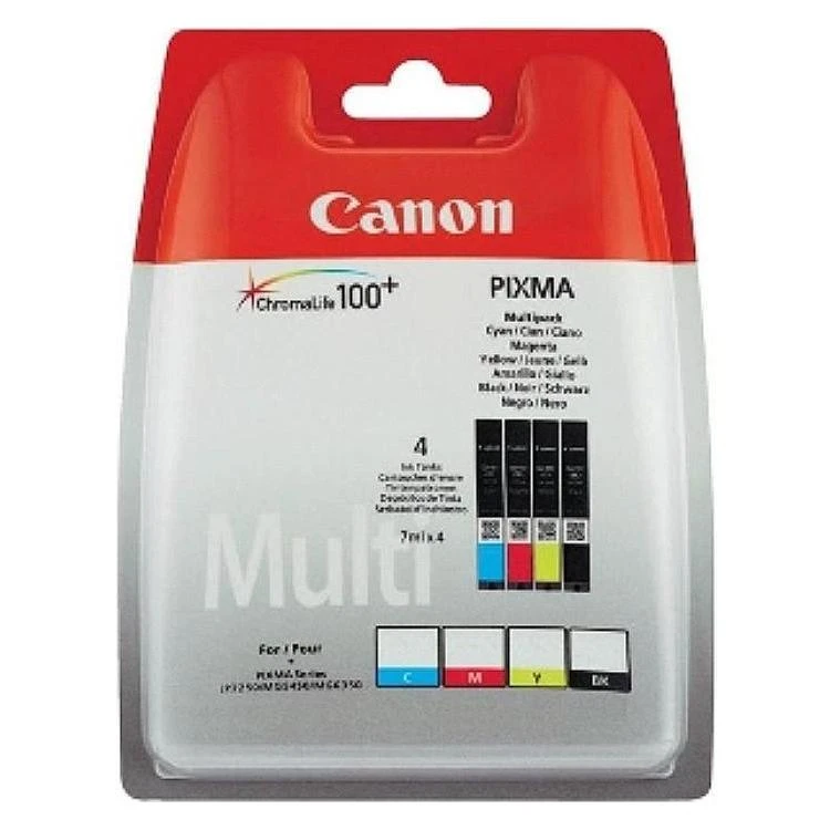 Cartușe de cerneală multipack canon cli-451, 7ml, multipack bk/c/m/y 2