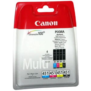 Cartușe de cerneală multipack canon cli-451, 7ml, multipack bk/c/m/y Thumbnail 4