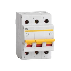 Выключатель нагрузки iek вн-32 3p 32 a 400 в