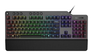 Клавиатура Lenovo Legion K500, Проводное, Чёрный