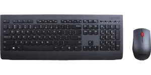 Клавиатура и мышь Lenovo 4x30h56821, Беспроводное, Чёрный