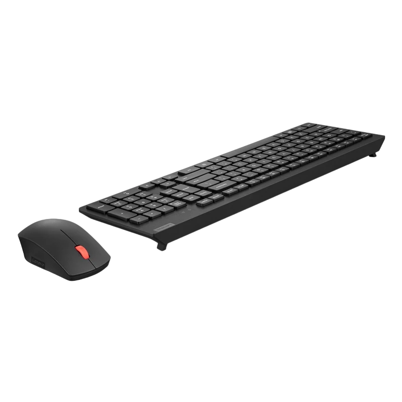Клавиатура и мышь lenovo essential gen2, беспроводное, чёрный 8