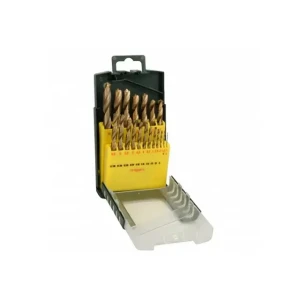 Set burghie 19 buc. pentru metal 1 - 10 mm oțel hss cilindric bosch