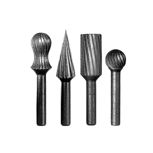 Set freze 4 buc. pentru metal 13 mm cilindric bosch