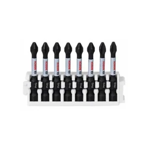 Set biți hexagonal 8 buc. impact control ph2 1/4" 50 mm bosch