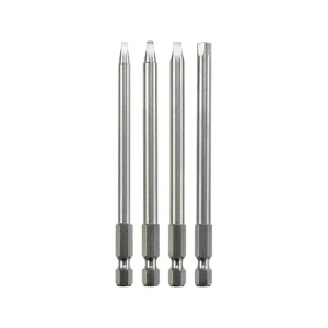 Set biți 4 buc. sq1, sq2, sq3, sq4 1/4" 100 mm kwb