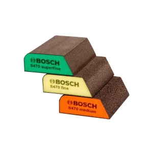 Набор нождачных губкок s470 97 x 69 x 26 мм средний/тонкий/очень мелкий bosch