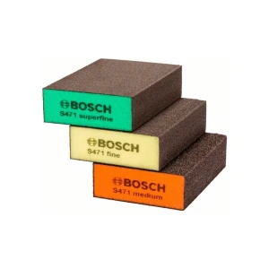 Набор нождачных губкок s471 97 x 69 x 26 мм средний/тонкий/очень мелкий bosch