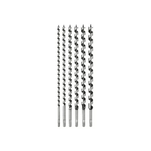 Set burghie spiralate 6 buc. pentru lemn 10 - 20 mm oțel hexagonal sthor