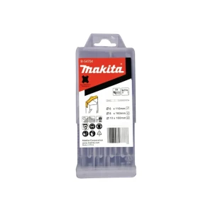 Set burghie 5 buc. pentru beton 6 - 10 mm oțel sds plus makita