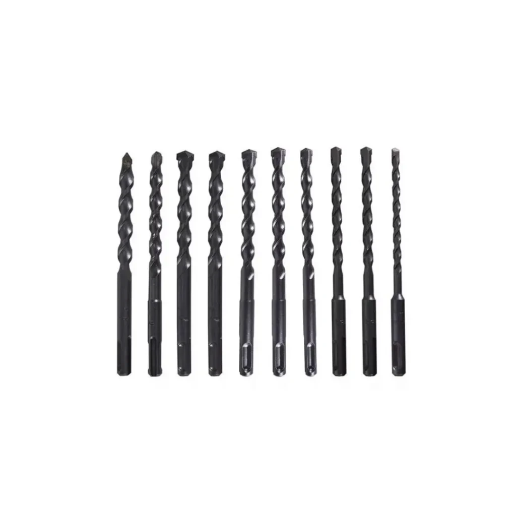 Set burghie 12 buc. pentru beton 6 - 12 mm oțel sds plus makita 2