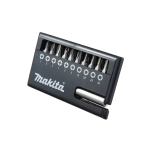 Set biți cu adaptor 11 buc. ph, pz, tx 1/4" 25 mm makita