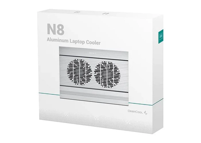 Охлаждающая подставка для ноутбука deepcool n8, 17", белый 8