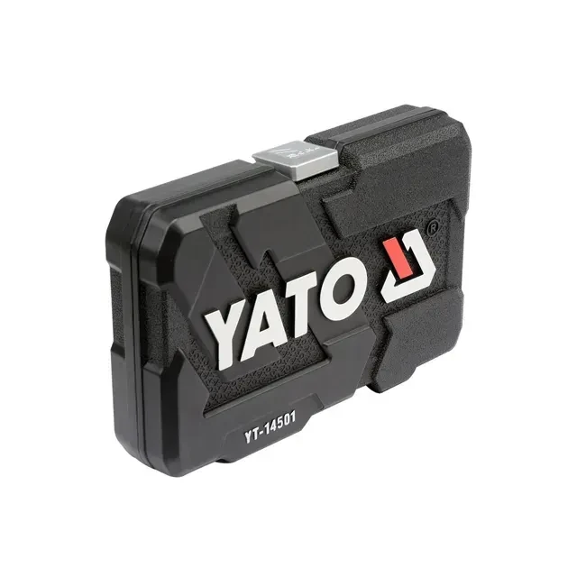 Набор головок с трещоткой 1/4" as-drive 56 шт. yato 3
