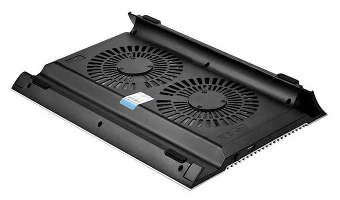Охлаждающая подставка для ноутбука deepcool n8, 17", чёрный 14