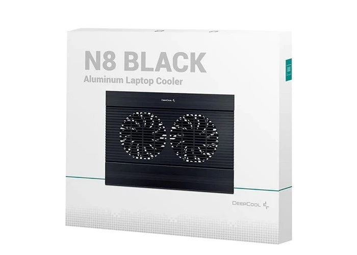 Охлаждающая подставка для ноутбука deepcool n8, 17", чёрный 4