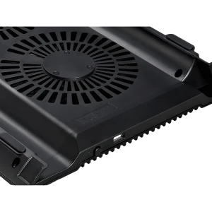 Охлаждающая подставка для ноутбука deepcool n8, 17", чёрный Thumbnail 2
