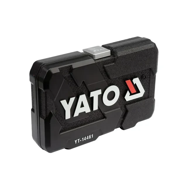 Set de chei tubulare cu clichet 1/4" as-drive 3.5 - 14 mm 25 buc. yato 3