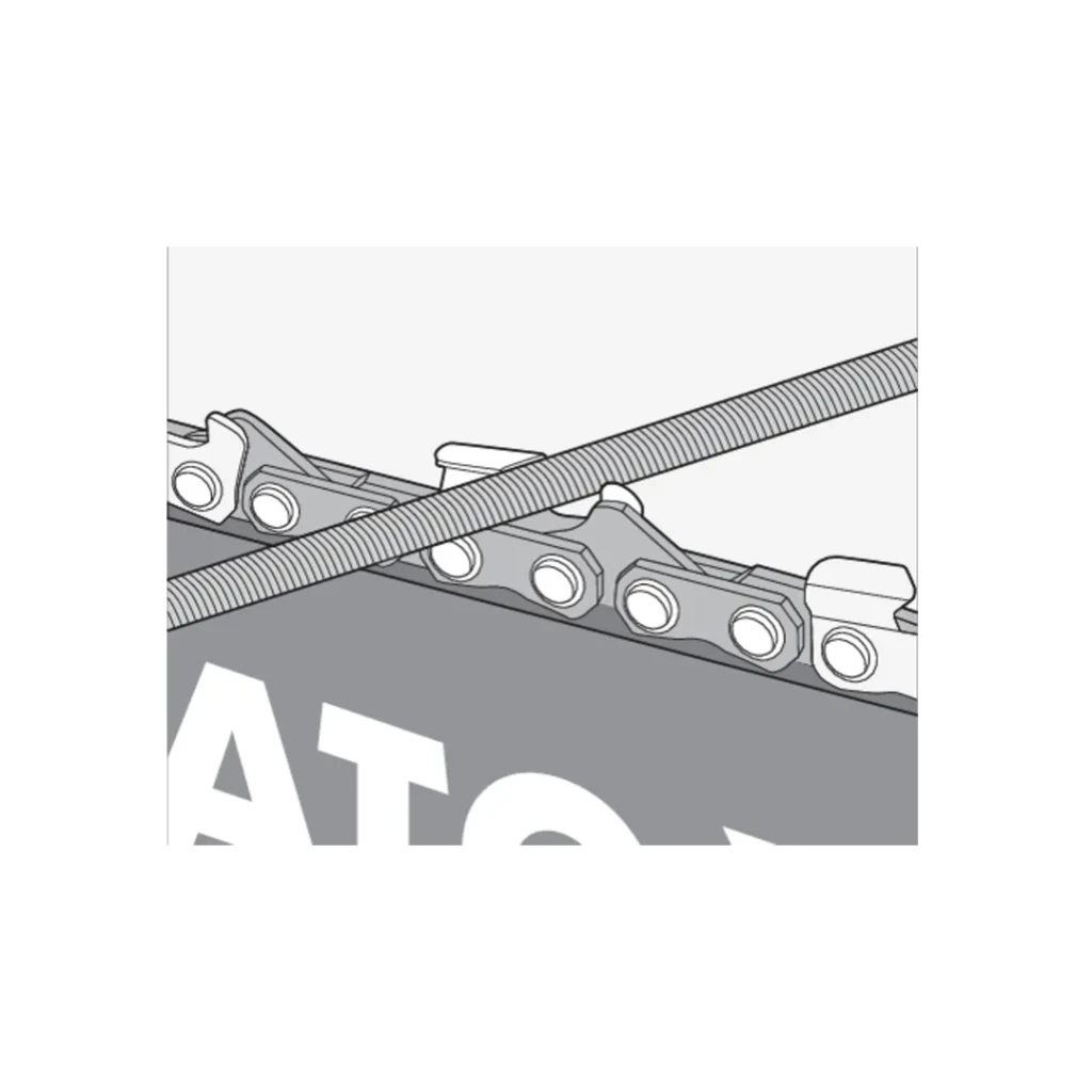 Pilă rotundă pentru lanț 250 x 4.5 mm yato 4