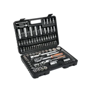 Set de chei tubulare cu clichet 1/2'' - 1/4'' as-drive 108 buc. sthor