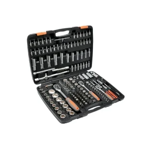 Set de chei tubulare cu clichet 1/4", 3/8", 1/2" as-drive 173 buc. sthor