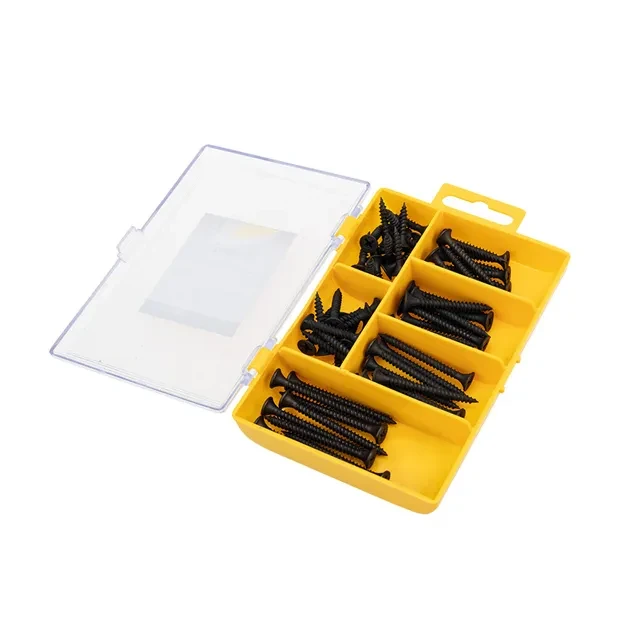 Set șuruburi autofiletante 3.5 * 20 - 45 mm 60 buc. kranz 2