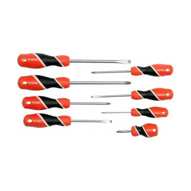 Set șurubelnițe sl, ph 8 buc. yato 2