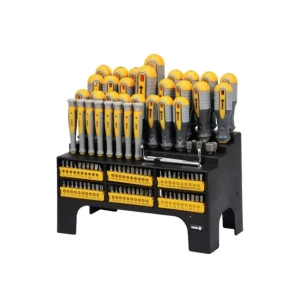 Set șurubelnițe și biți sl, ph, pz, hex, sq, tx 100 buc. vorel