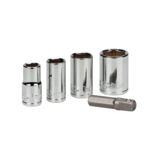 Set duze cu adaptor hexagonal 5 buc. 7 - 13 mm 1/4" 25 - 50 mm kwb