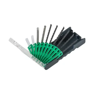 Set pânze pentru lemn și metal pentru fierăstrau vertical (pendular) 75/100 mm 10 buc. kwb