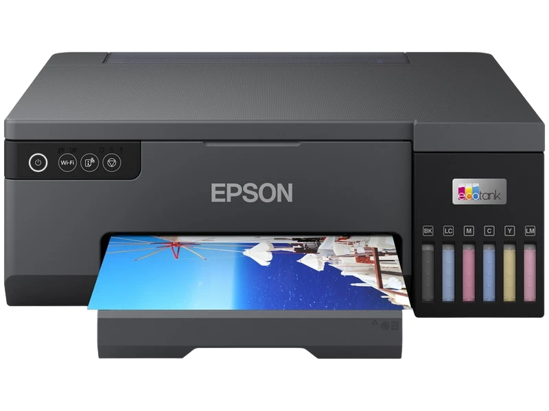 Фотопринтер epson ecotank l8050, a4, чёрный 2